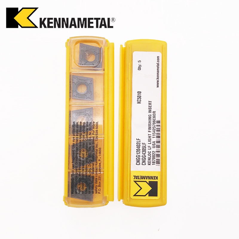 肯纳数控刀片车刀片 CNGG120401FS KCU10 加工钢件