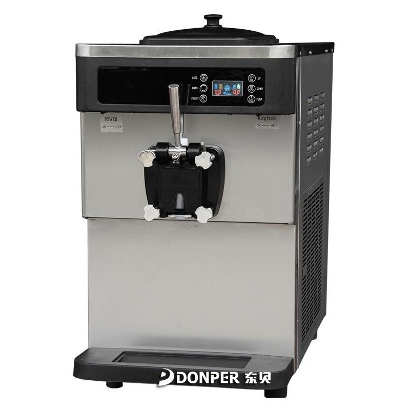 Donper/东贝商用台式BDP7226软冰激凌机 膨化泵独立预冷保鲜奶浆冰淇淋机