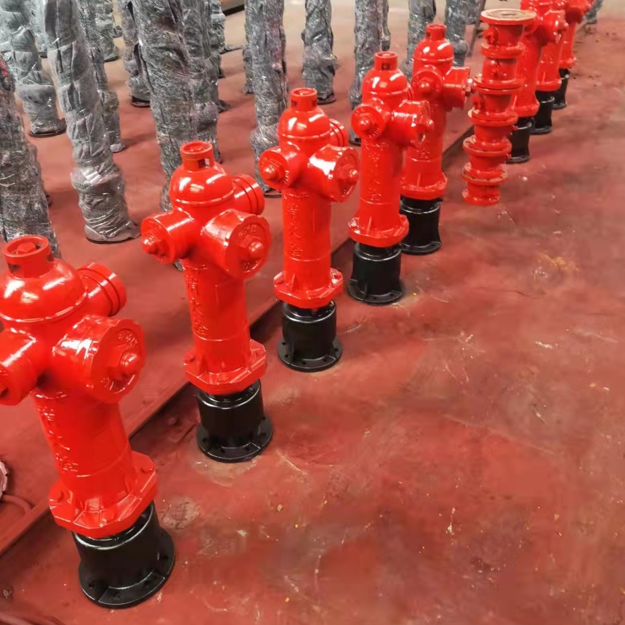 吉林快速调压防撞型泡沫地上消火栓制造商 SSP150/65-1.6 加高加厚 来样定制