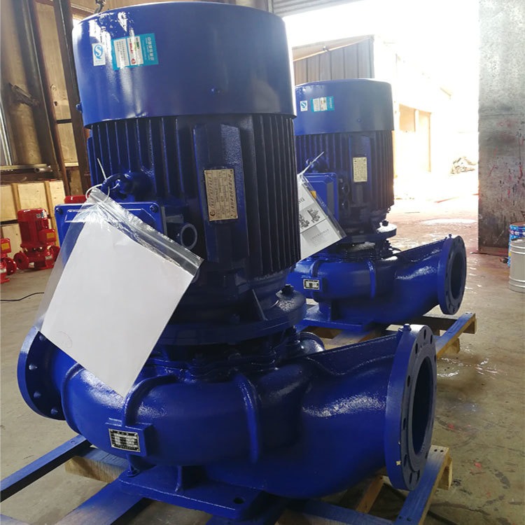 高压管道泵 水管压力泵 ISG125-200(I)B管道泵定制