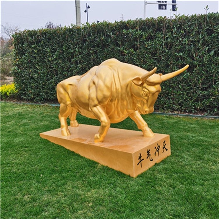 2022新年牛雕塑 现货供应新年牛雕塑 大量批发新年摆件 欢迎咨询