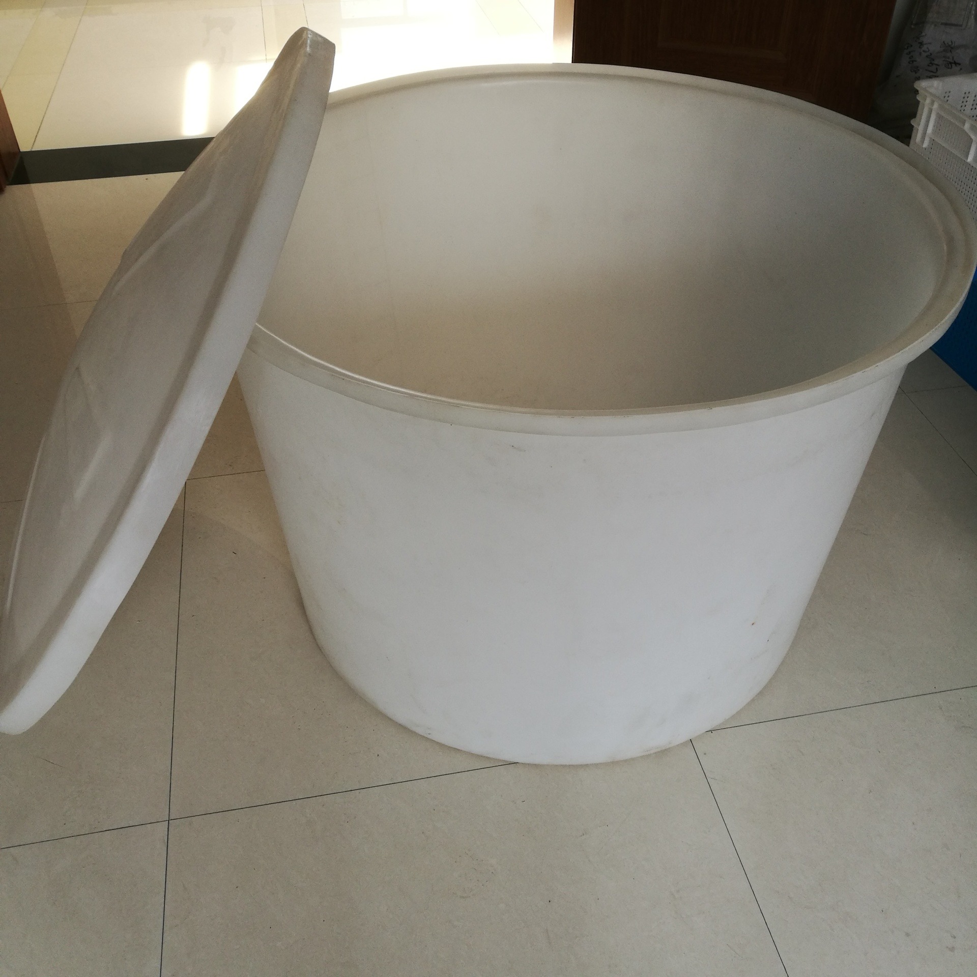 塑料发酵桶 500升600升 圆桶 带盖 不带盖 卡谱尔 豆芽桶图片