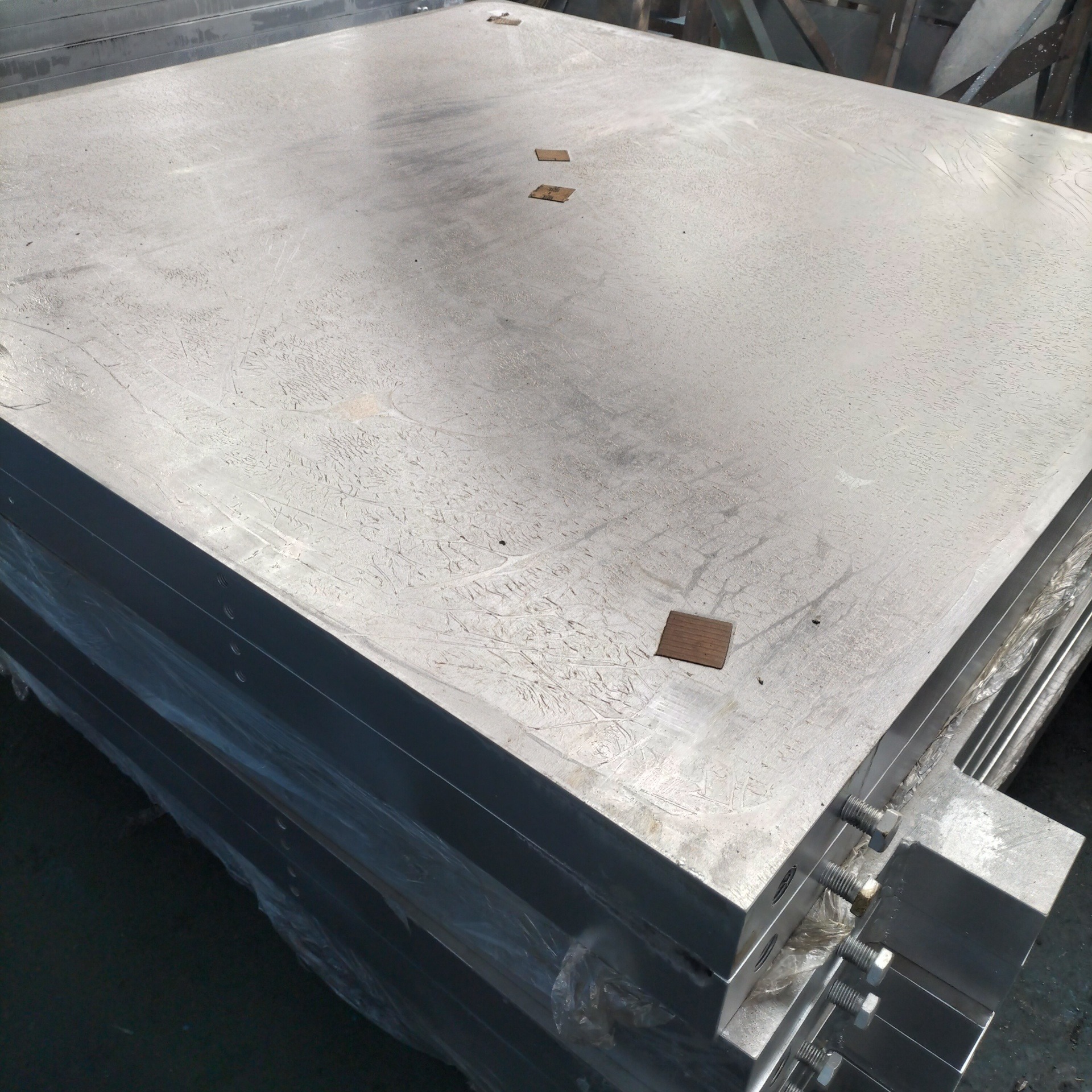 厂家供应全规格硫化机加热板 娣萍QLB-750 热压板定制  16锰钢优质材质