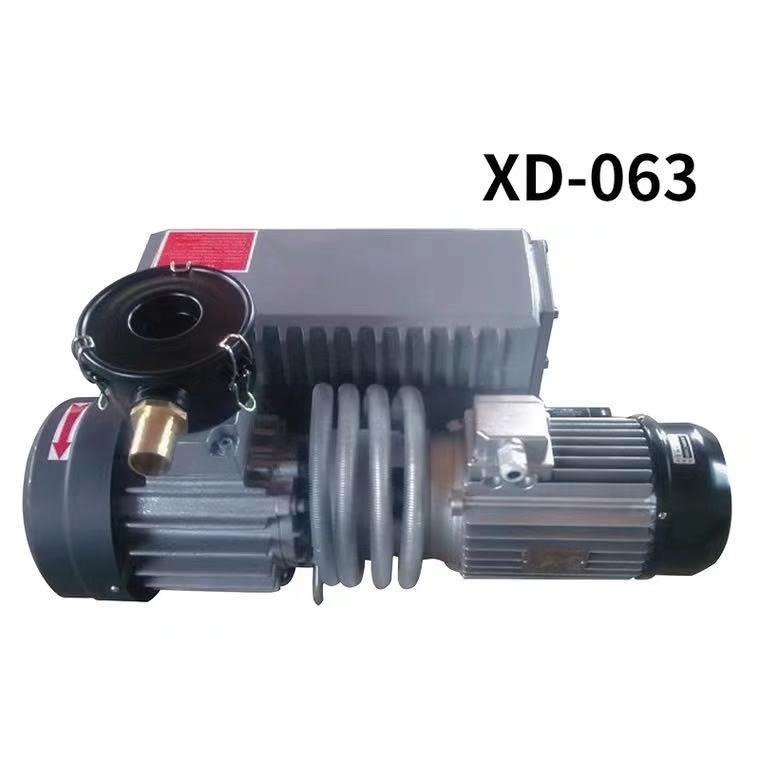 单级旋片真空泵 XD-063 吸塑机雕刻机配套真空泵 可定做真空负压站 皓承泵业