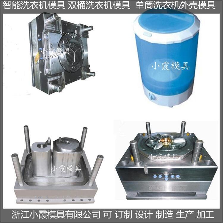 中国注塑模具厂家双筒洗衣机外壳模具供应商图片