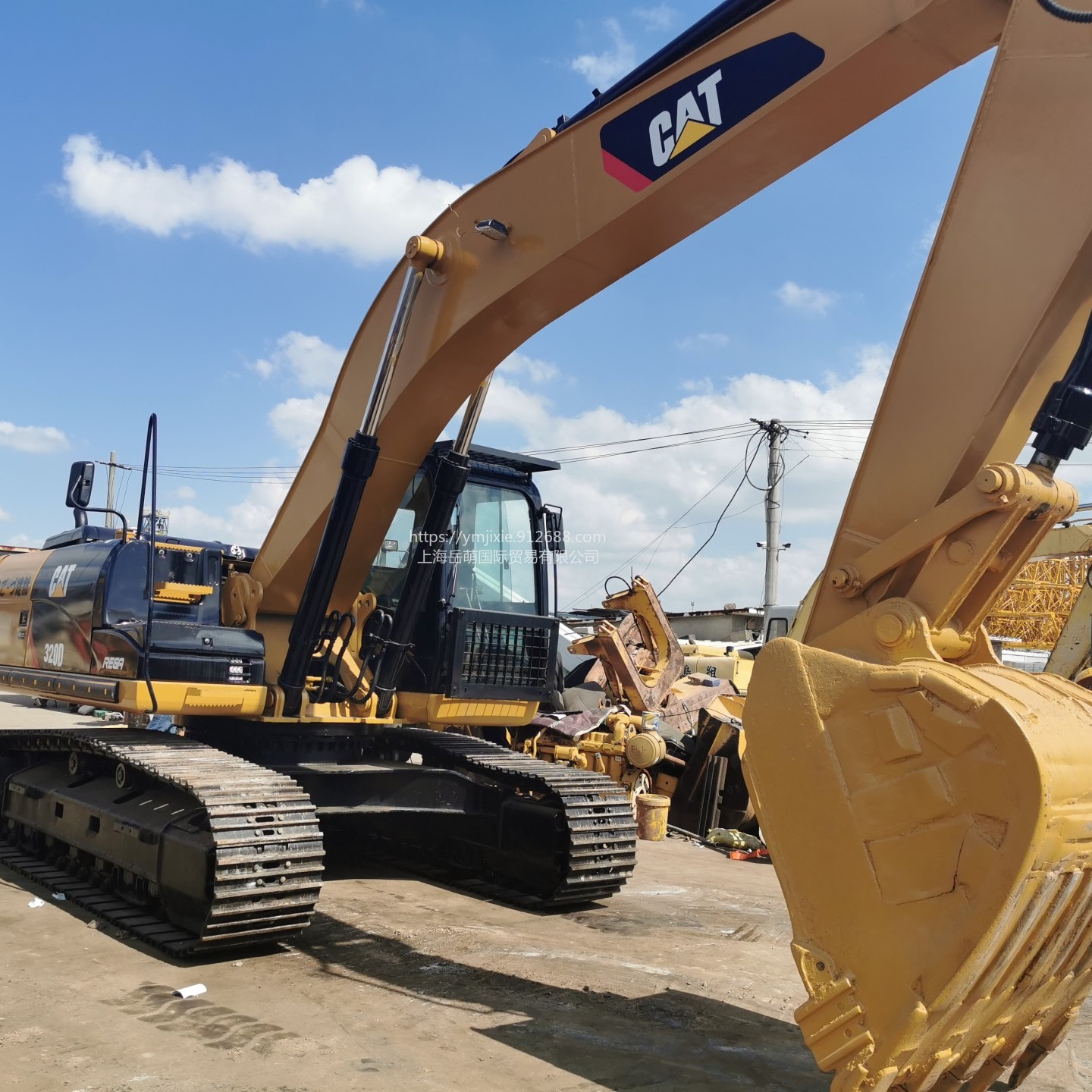 二手CAT 320D挖掘机 九成新卡特20吨挖机出售