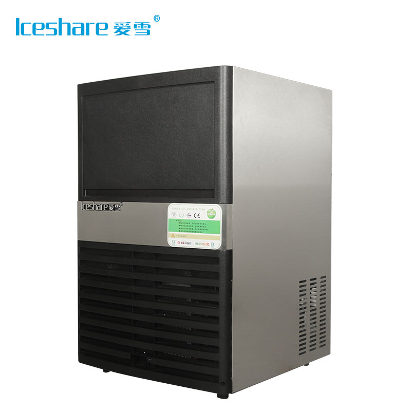 爱雪制冷电器 内江商用制冰机 分体式制冰机供应 不锈钢制冰机