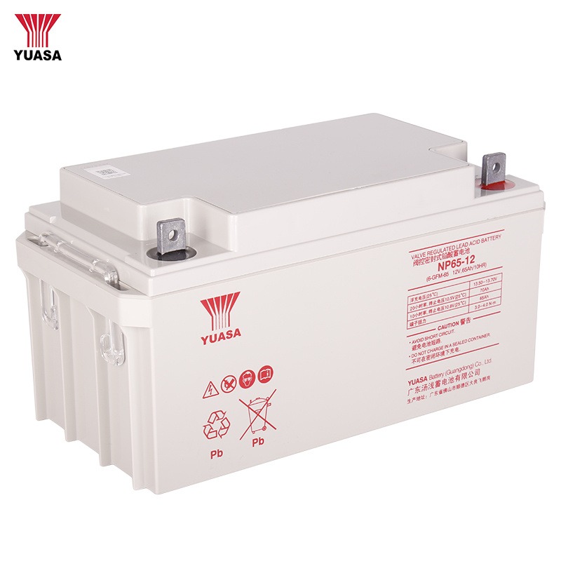 YUASA汤浅蓄电池NP65-12 现货包邮  阀控式铅酸汤浅12V65AH储能电池 电子能源系统 紧急后备电源现货速发