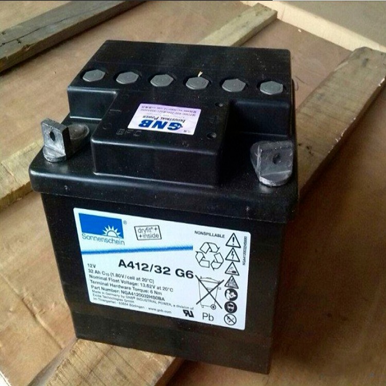 德国进口胶体蓄电池A412/100A德国阳光12v100ah发电厂UPS专用电池图片