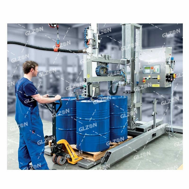 1000L吨桶化学液体分装线-多功能型分装线设备生产厂家