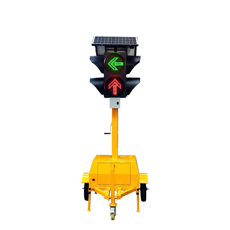 双明 太阳能信号灯 移动式拖车式红绿灯 信号灯 交通红绿灯   厂家直销 质保三年