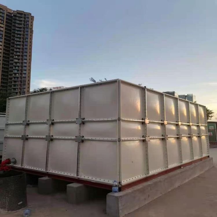 泽润酒店隐蔽式水箱 800立方螺栓式热镀锌钢板水箱 膨胀水箱