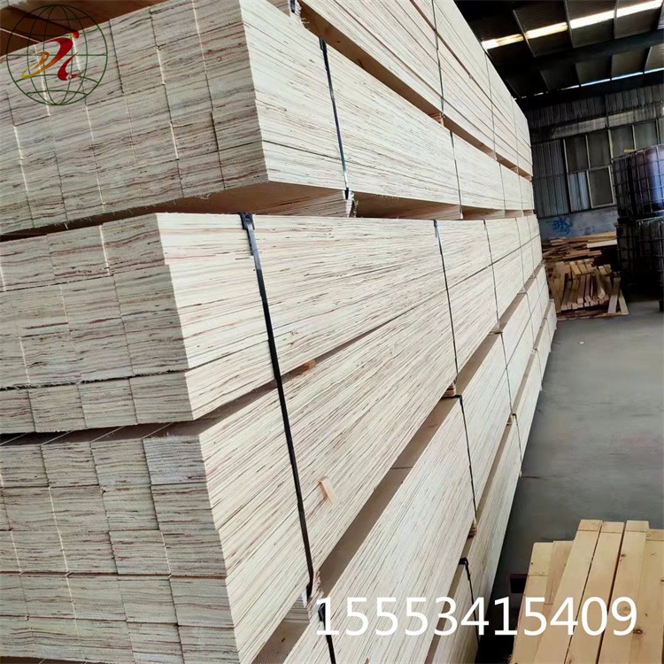 供应杨木LVL多层板包装材龙骨板条沙发条加厚合成免熏蒸木方