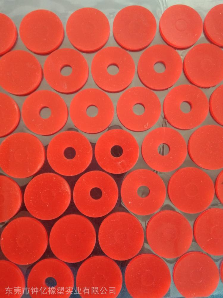 大红色硅胶脚垫 不倒翁硅胶垫片 防滑硅胶垫 防划伤耐高温硅胶垫圈包邮