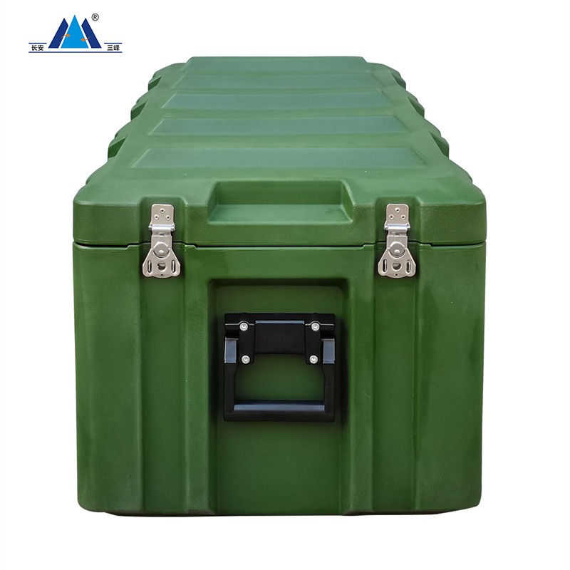 长安三峰 带轮滚塑箱工厂安全器材防护箱价格 1100500500mm 物资箱