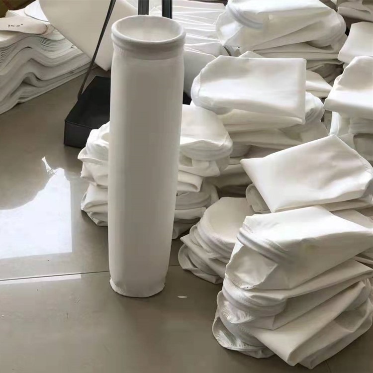 除尘覆膜涤纶材质布袋 涤纶针刺毡常温易清灰滤袋 规格可定制材质可选除尘布袋