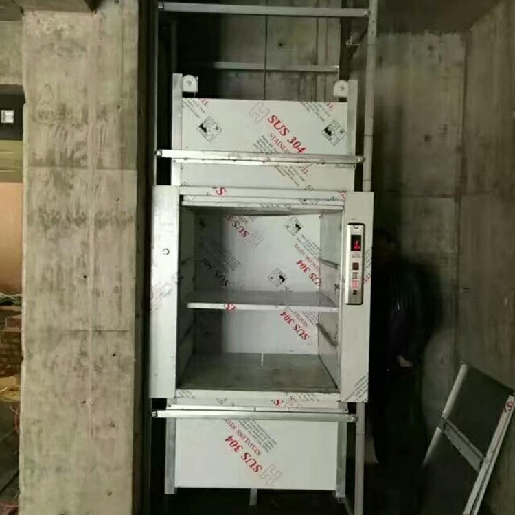 传菜电梯升降机平台 启运传菜电梯 定制升降餐梯厂图片