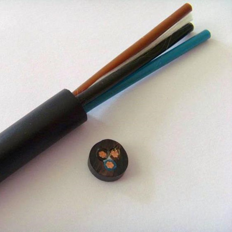 国标YZW-3*2.5mm2中型橡套软电缆 铜芯电源线