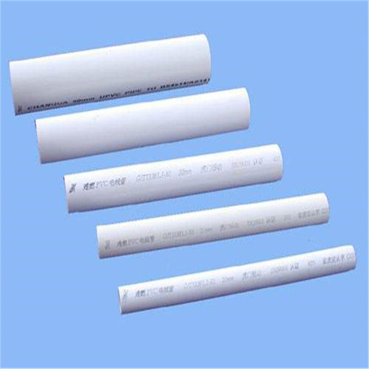 厂家供应PVC给水管材 白色/灰色pvc管材塑料建材 胜帅实业图片
