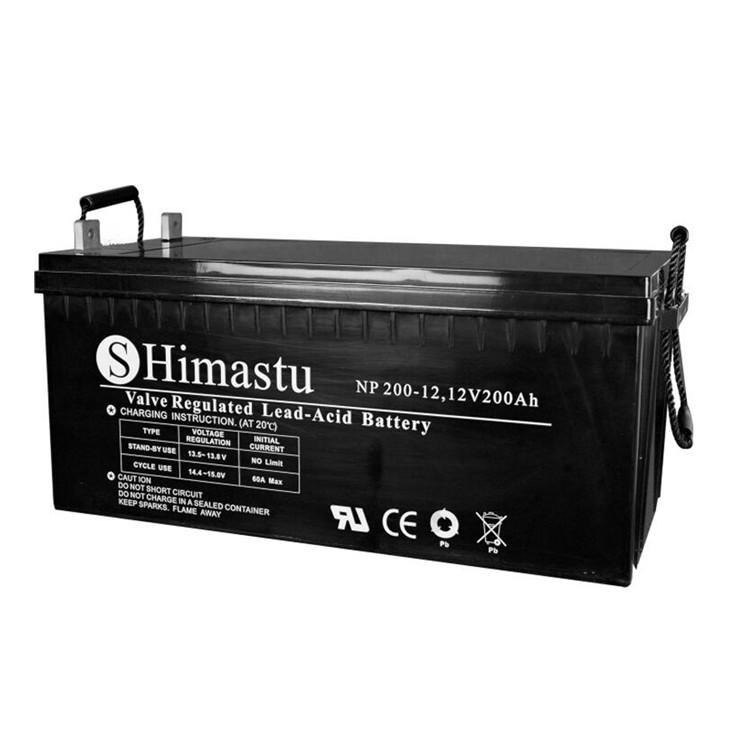 Shimastu蓄电池NP120-12 12V120AH 紧急停电保护系统配套
