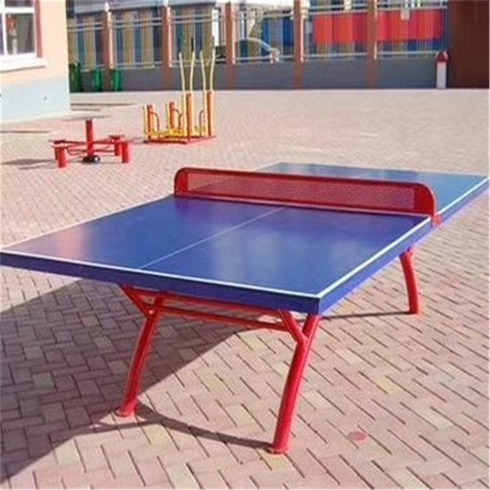晶康牌YDQC-6000-6014室外乒乓球台款式齐全纯钢板台面室外乒乓球桌专业防水