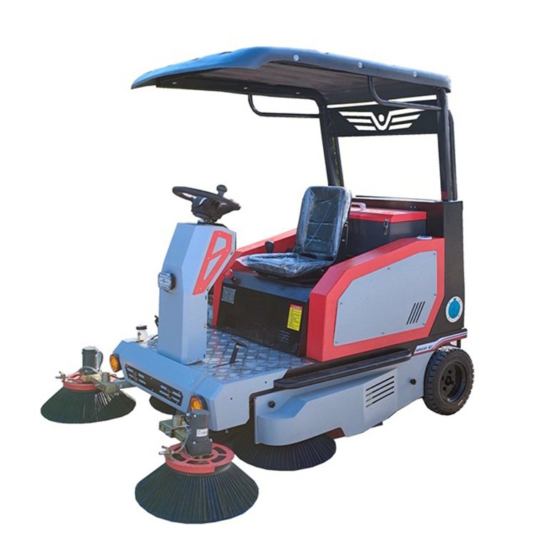 电动三刷扫地机 小型环卫道路清扫车 宏园 小型驾驶式扫路车