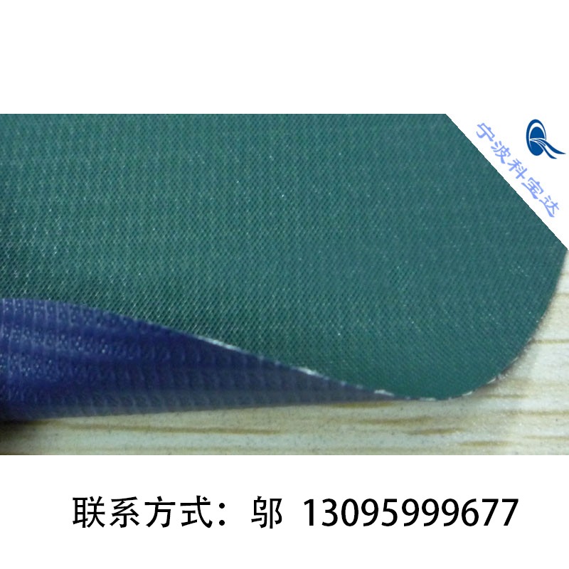 科宝达生产阻燃等功能性面料 双面复合PVC夹网布  双面防水面料图片