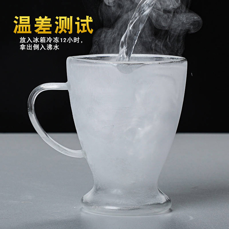 高硼硅玻璃杯 耐热高硼硅玻璃杯 亿诺 80ml咖啡杯 可定制