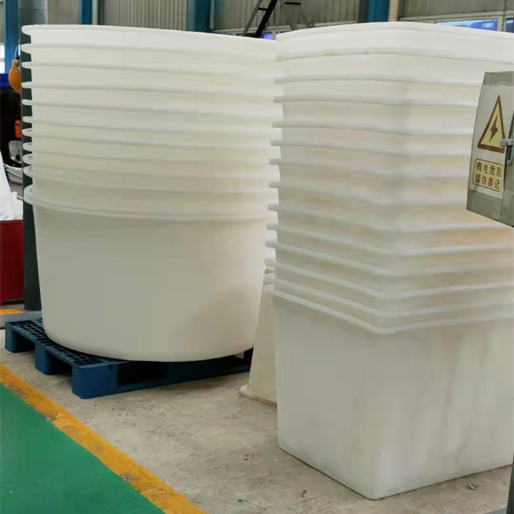 重庆厂家供应 水产周转胶箱 产品浸泡水箱 1100L塑胶箱