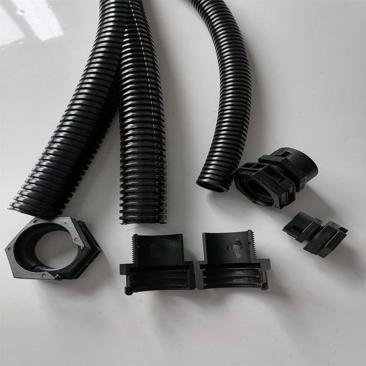 电缆预安装可开式螺纹双拼波纹管接头 AD42-M40*1.5 软管锁扣