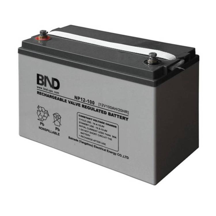百纳德BND蓄电池JMF12-100 12V100AH直流屏 UPS/EPS电源配套