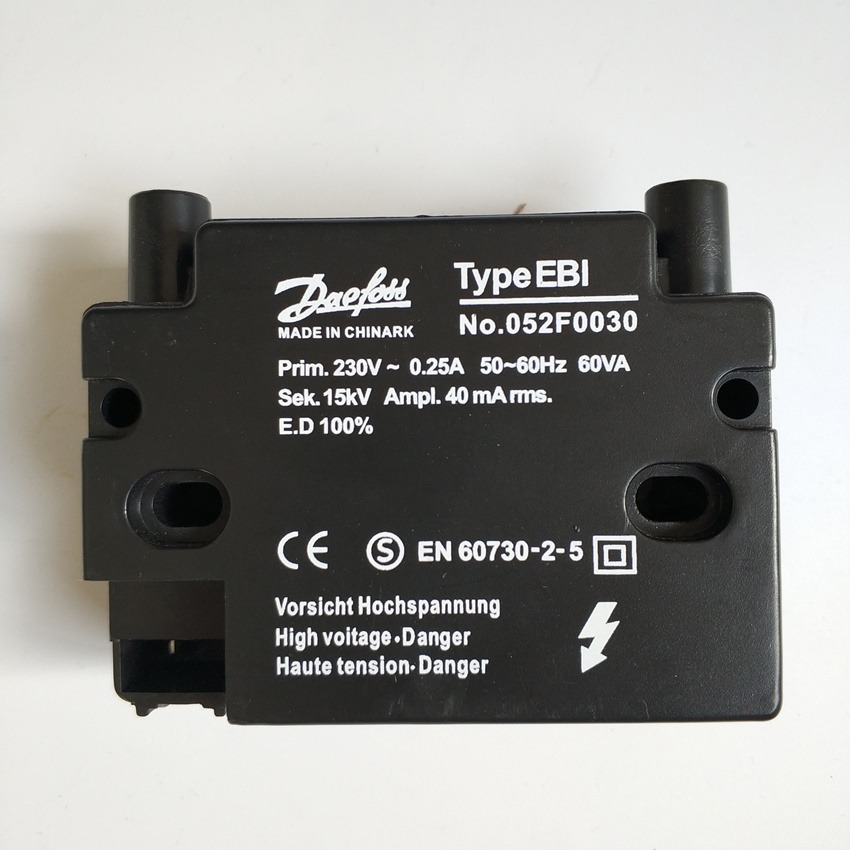 DANFOSS点火变压器 Type EBI 15KV 11KV 原装燃烧器变压器点火线圈