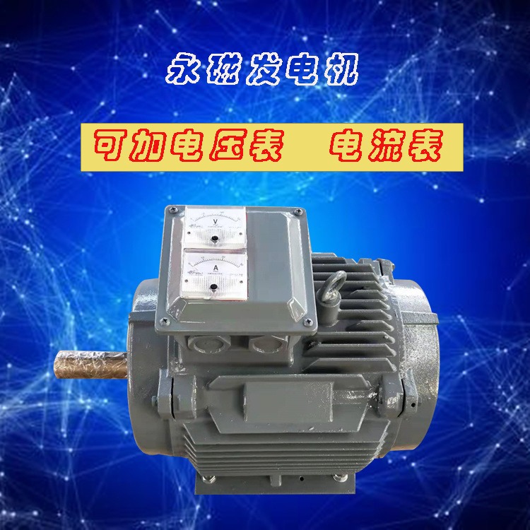 蓝润永磁发电机 5千瓦发电机 永磁同步发电机组低扭矩大功率