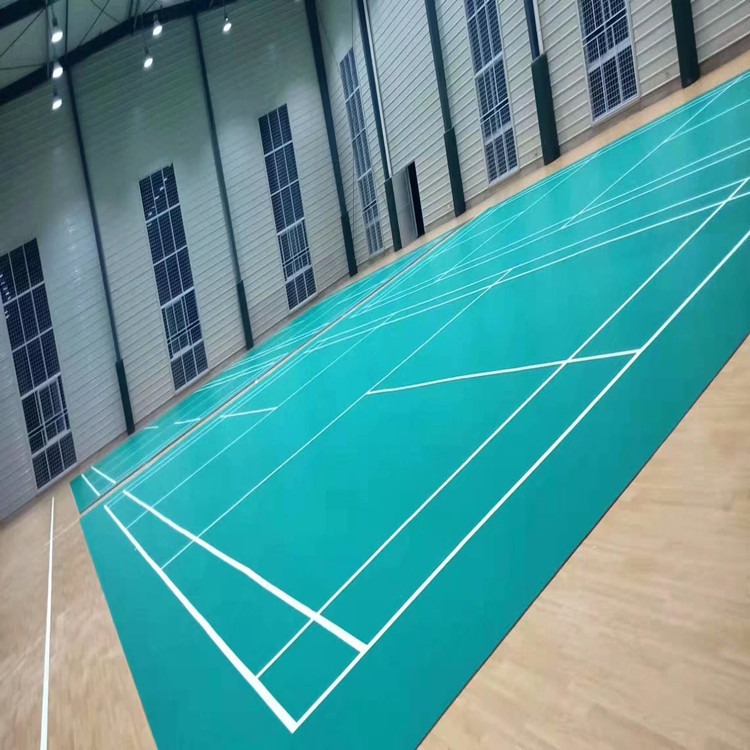 羽毛球塑胶地板 羽毛球馆地胶介绍  运动地板胶价格