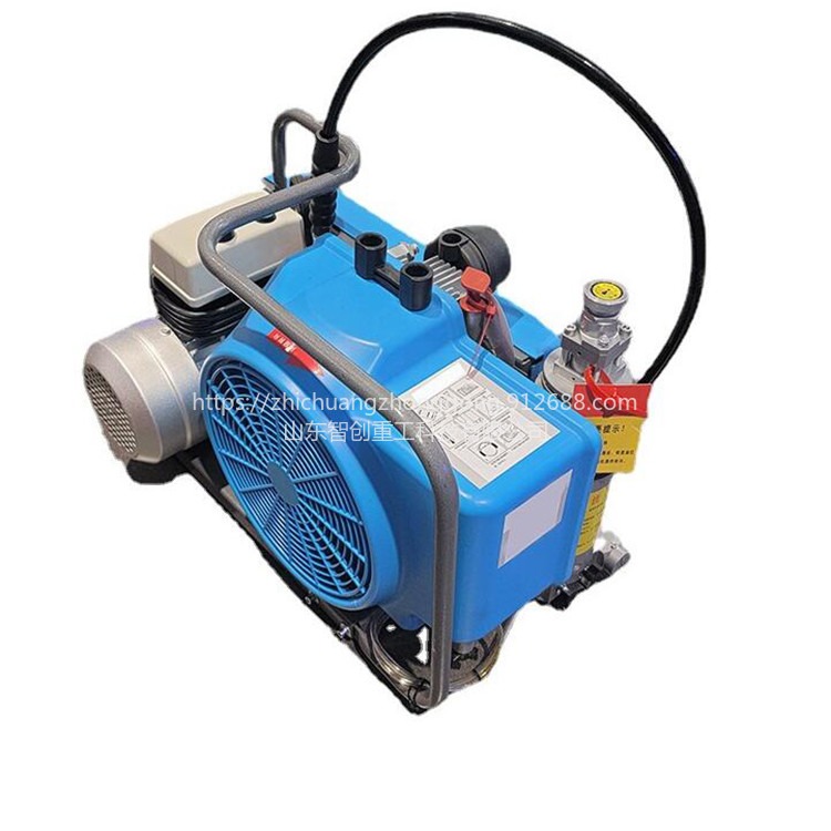 智创 MCH6空气充填泵 正压式消防空气呼吸器充气泵空气呼吸填充泵图片