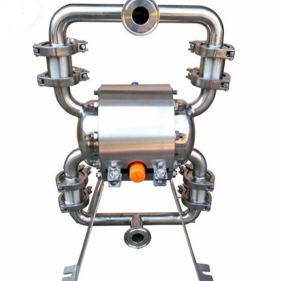 卫生级气动隔膜泵 不锈钢气动隔膜泵 不锈钢卫生级隔膜泵