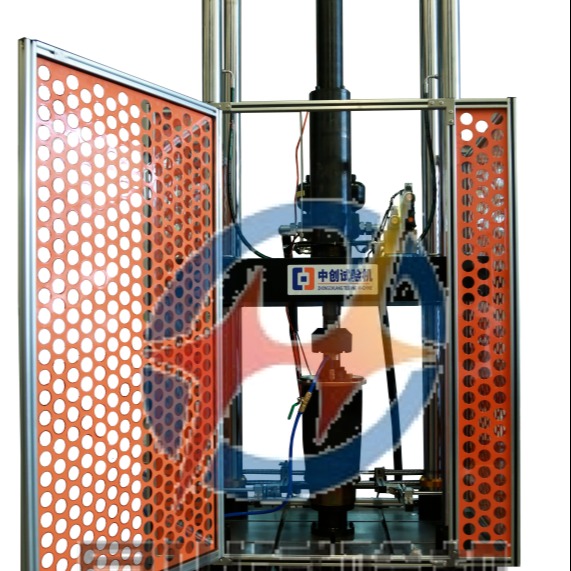 机车圆弹簧橡胶堆参数测试机 检测圆弹簧试验力 济南星火试验机