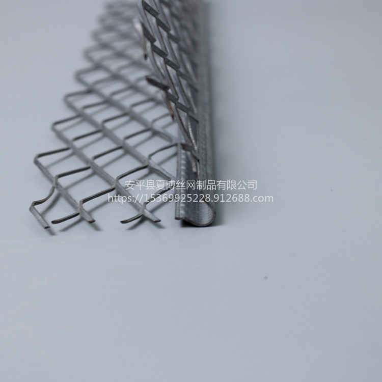 夏博不锈钢护角网拉网护角网作用现货供应金属护角网楼梯踏步金属护角条的样式大全