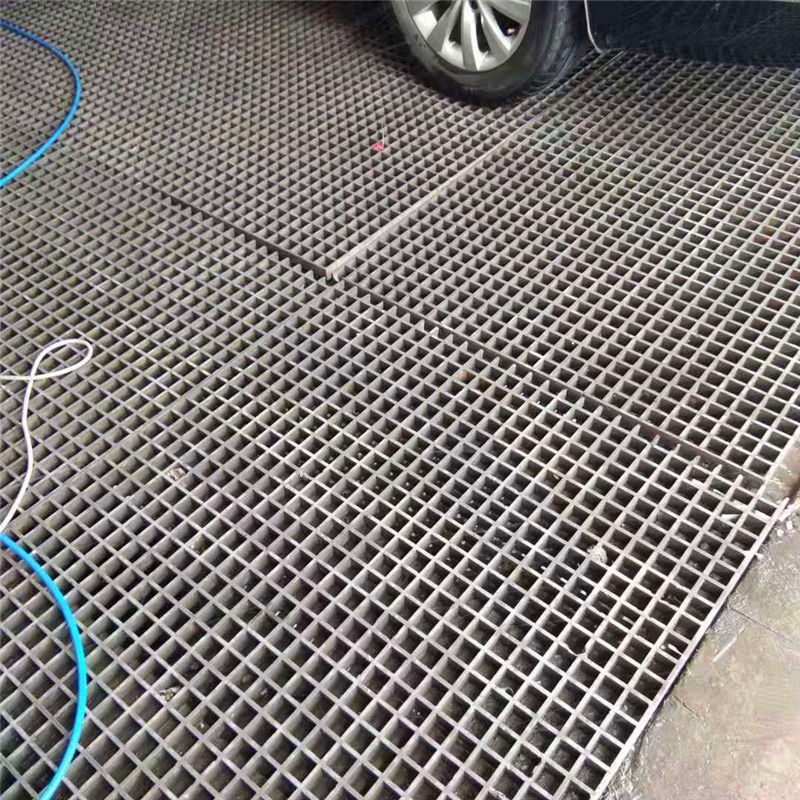 实体厂家 养殖场网格 洗车房拼接 网格板 水池沟盖板 玻璃钢格栅峰尚安