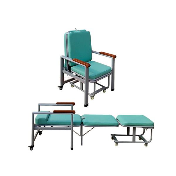 医院病房不锈钢陪护椅医用陪护折叠床厂家