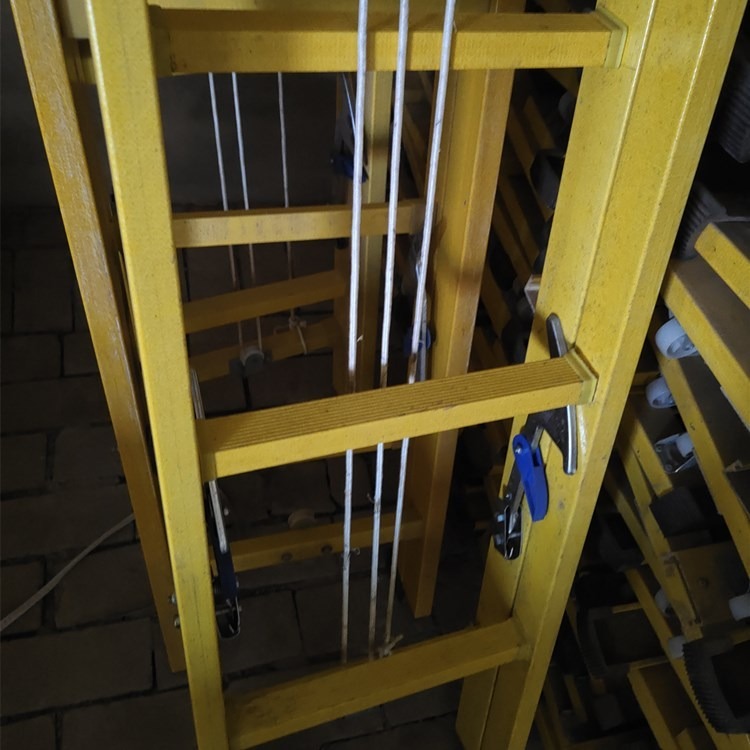 8米电力工程梯 升降绝缘梯 拉绳梯 智科 高压环氧树脂升降电工梯