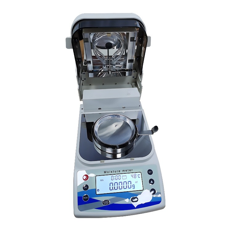卤素加热快速水分测定仪 DH-50塑料水份测试仪图片