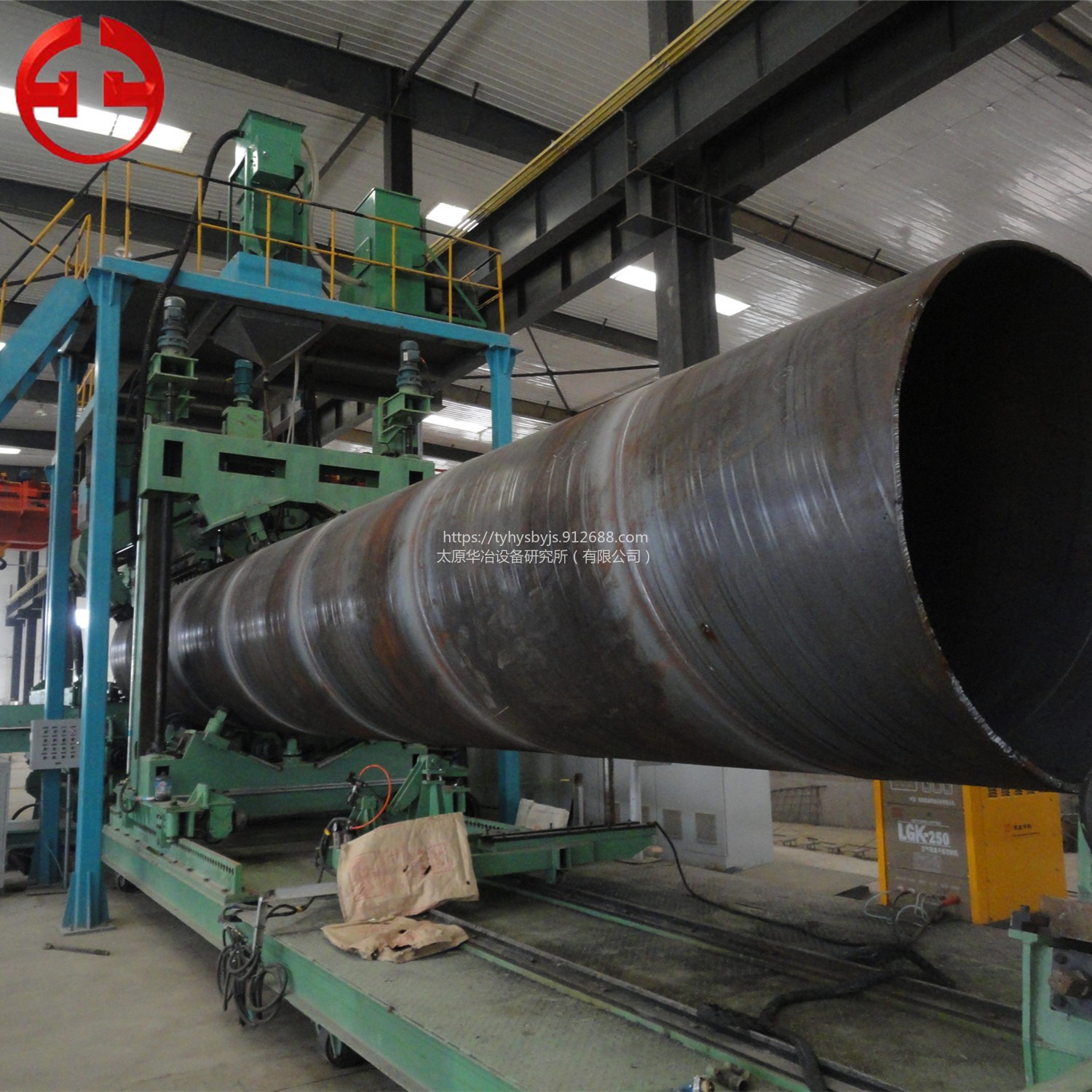 螺旋焊管机组 LH1550-1420-12 太原螺旋焊管设备厂家 专业生产设计