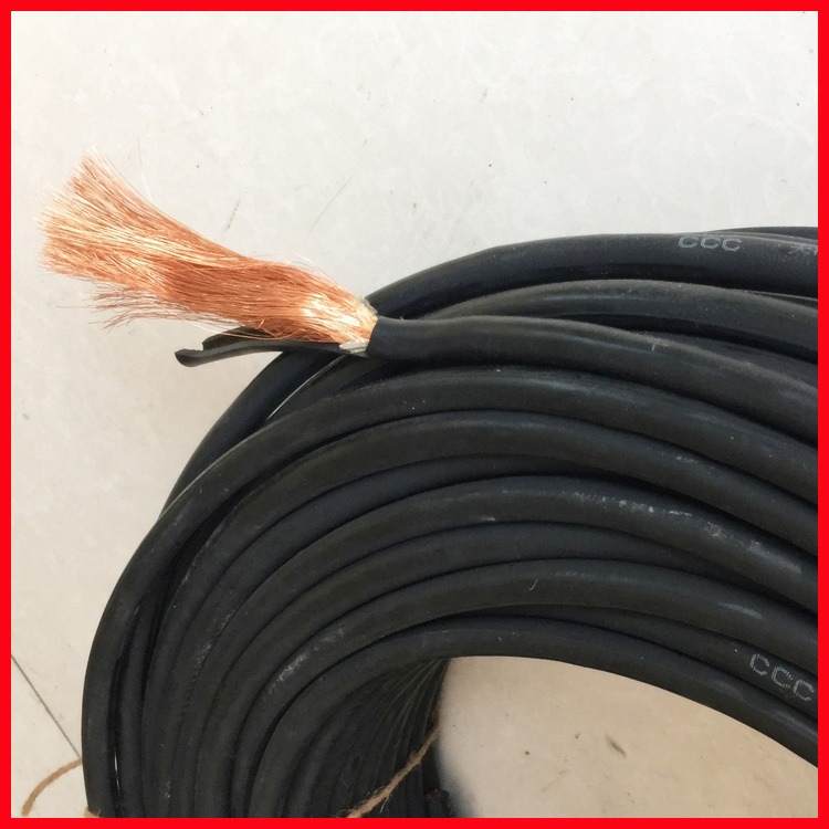 YH-1X25橡胶护套电焊机电缆 小猫牌 YH焊把线图片
