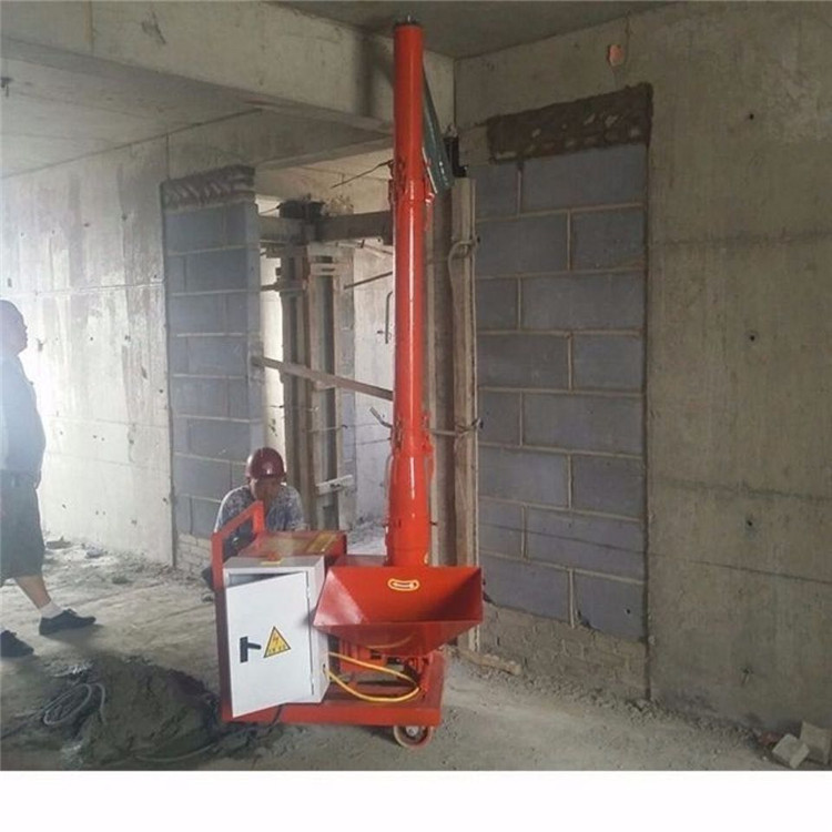 二次构造上料机小型二次构造柱泵上料益工山东重庆小型混凝土上料机