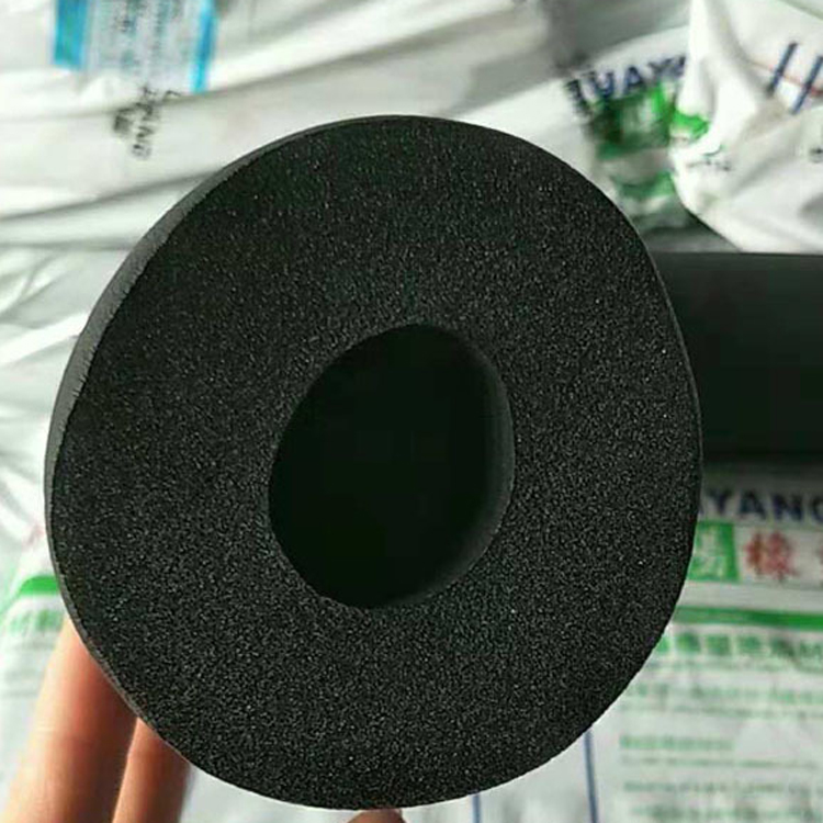 鑫达美裕 管道用橡塑保温管 b1级橡塑海绵管壳 阻燃吸音海绵橡塑板