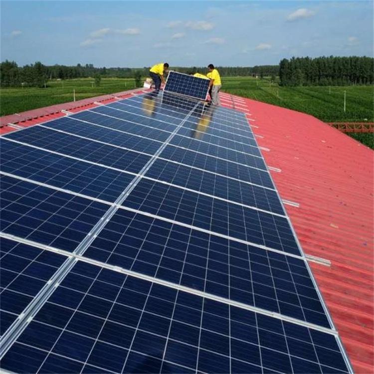 组件回收 156156型太阳能电站回收 鑫晶威拆卸组件板回收厂家