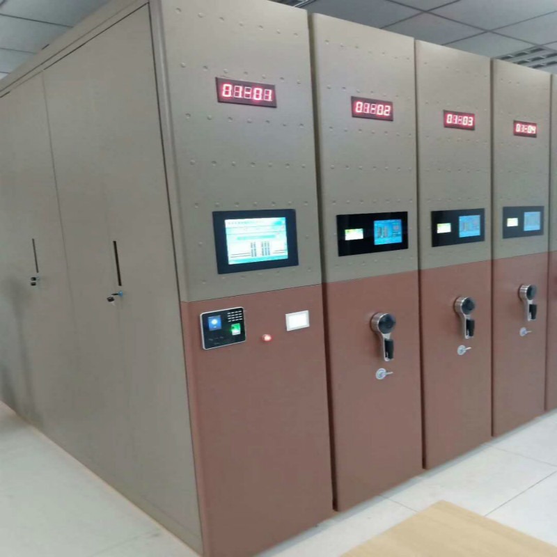 黑龙江智能档案室密集架出厂价格销售  板材加厚终身维护  免费安装