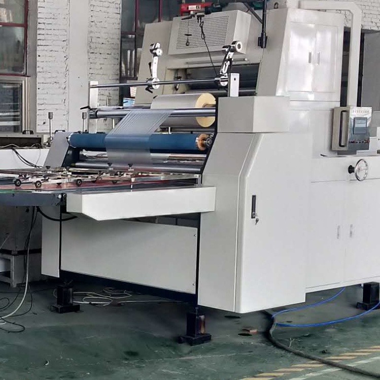 覆膜机 全自动预涂膜覆膜机 澳源厂家多种机型割纸机配套使用 工作效率高