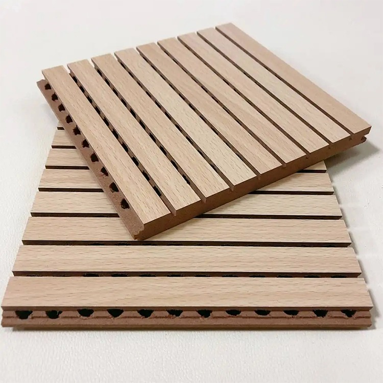 木质吸音板生产厂家 室内房间隔音降噪板材 丽音y0055图片